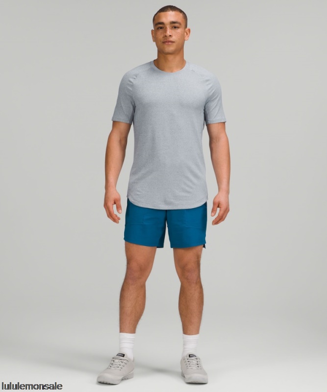 Lululemon Deutschland DELULU809 | Chabray Drysense Trainingsshirt Kurzarm